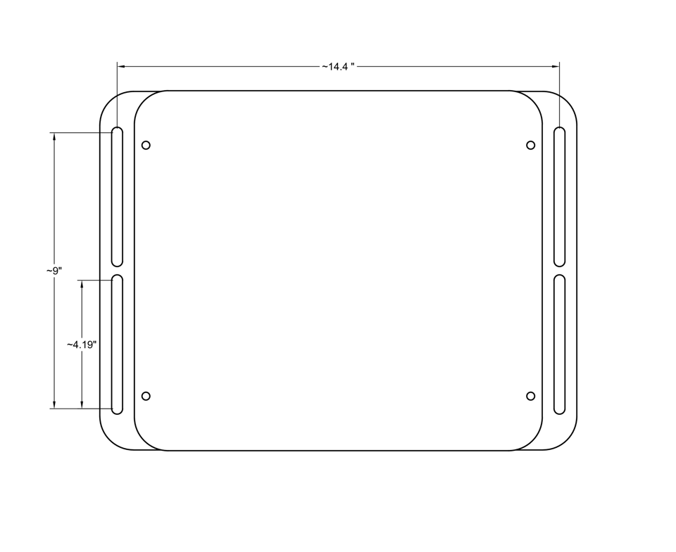 Starlink Mini Mount Rack Mount Adaptor 5