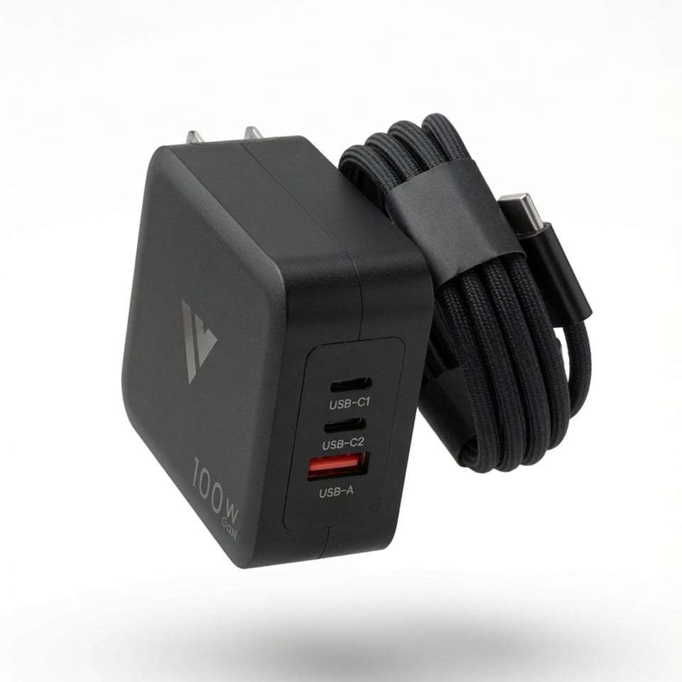 youheiさま専用　100W GaN USB-C Charger 100W GaN USB-C Charger with Cable – Veritas Vans