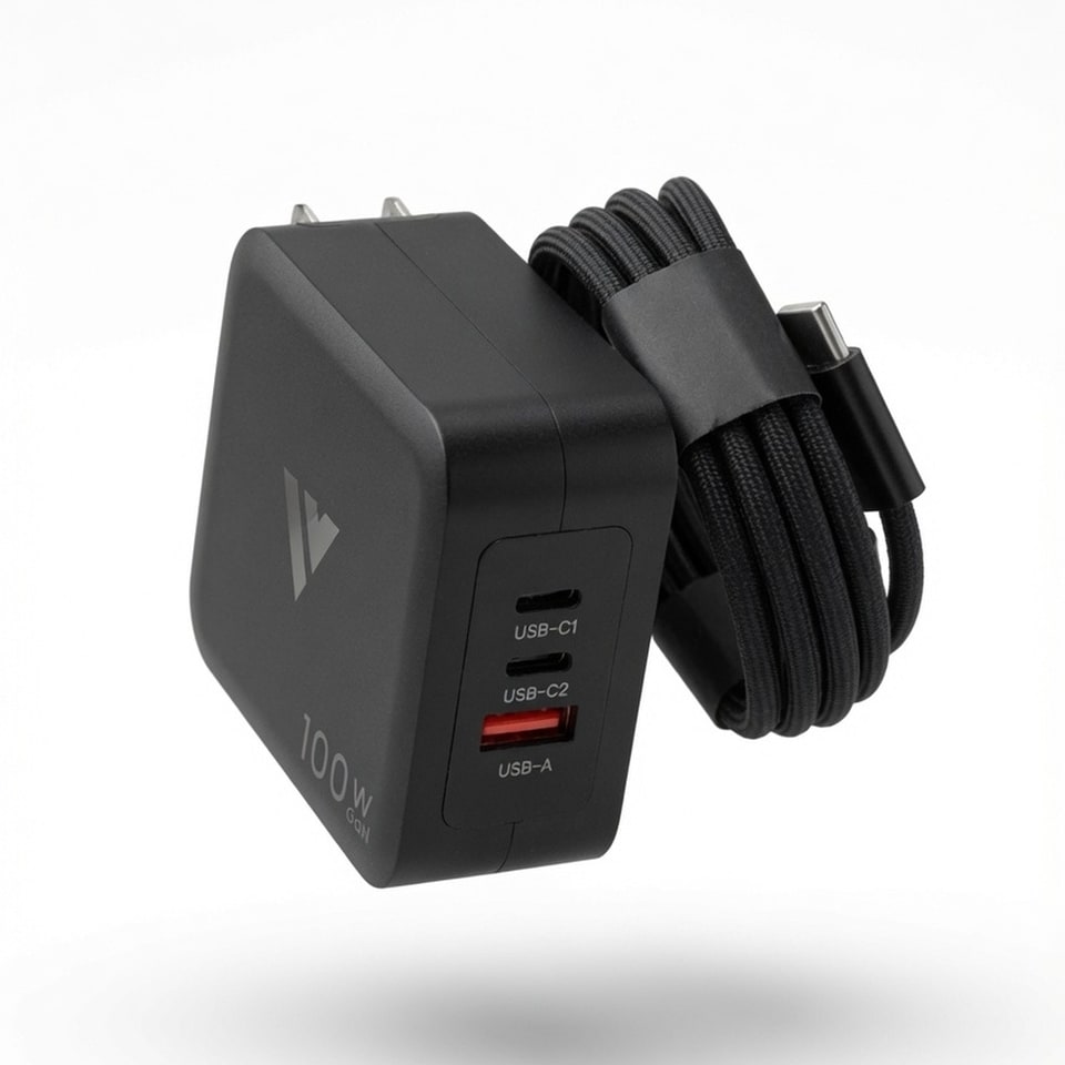 100W GaN USB-C Charger with Cable 2