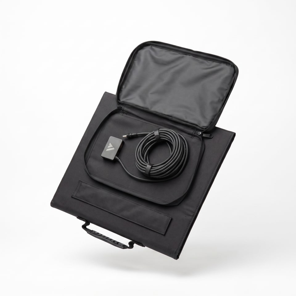 100W Foldable Solar Panel For 45-Hour Battery image 3