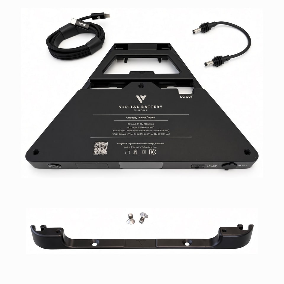 Veritas 5-Hour Battery With Mini Mount Adapter 1