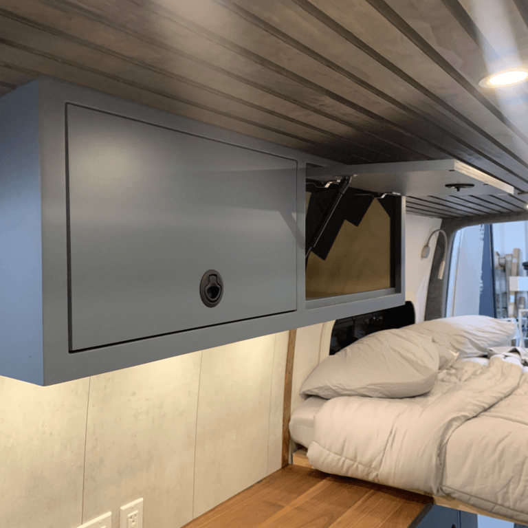 Transit Van Baltic Birch Upper Cabinets 2015-2024 Ford 3