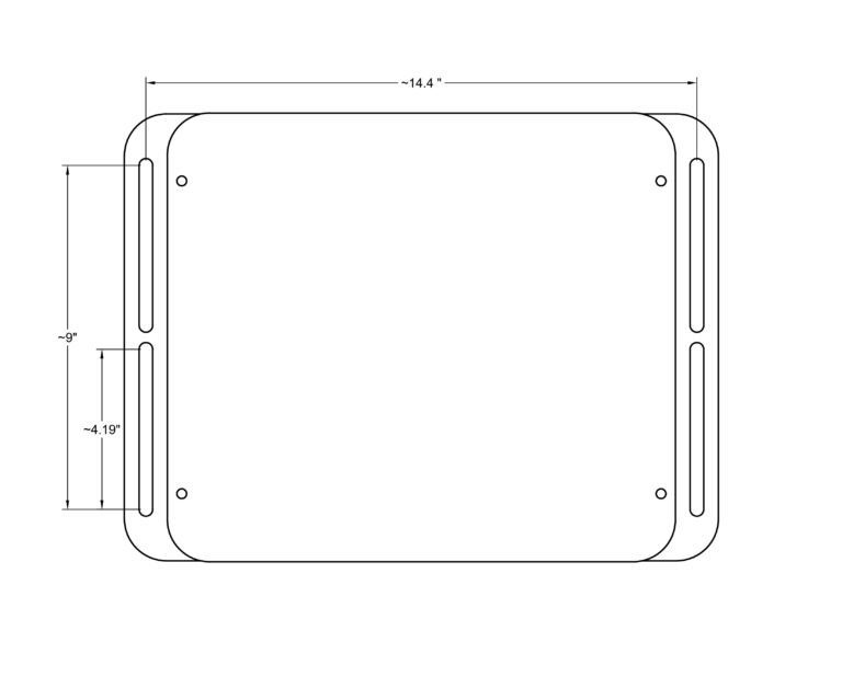 Starlink Mini Mount Rack Mount Adaptor 5